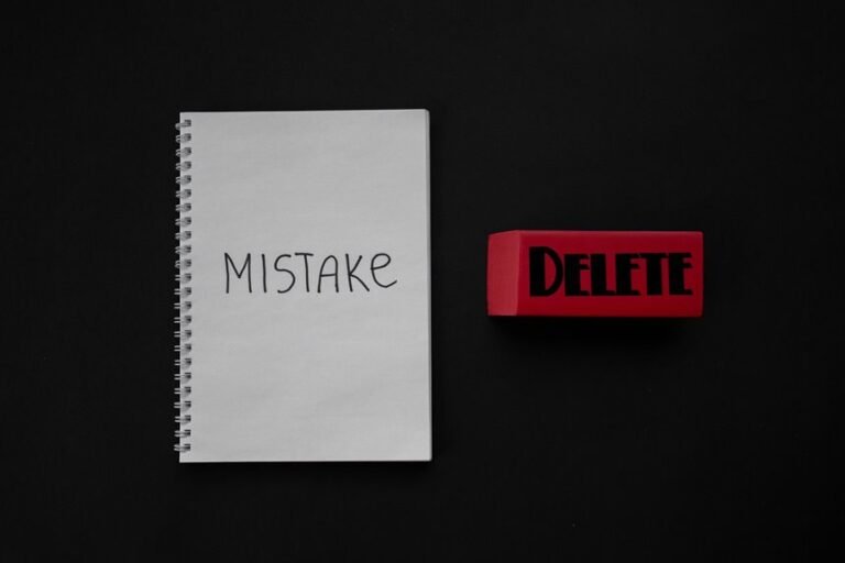 common errors corrections strategy
